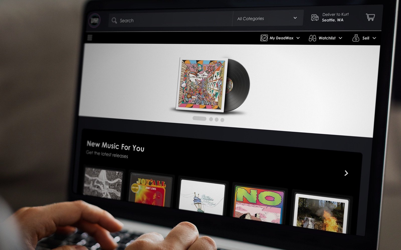 Dead Wax — vinyl marketplace concept