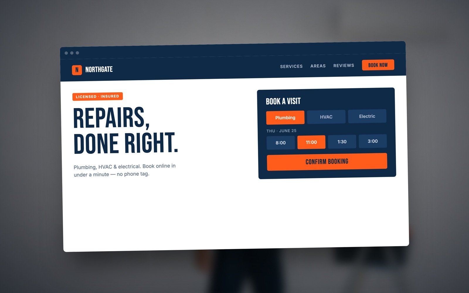 Home Services Brand project